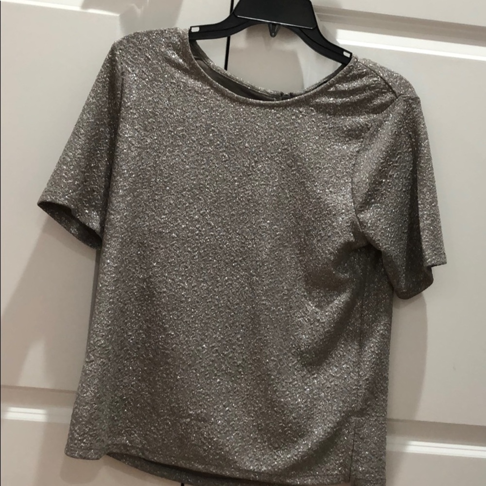 sparkly blouse